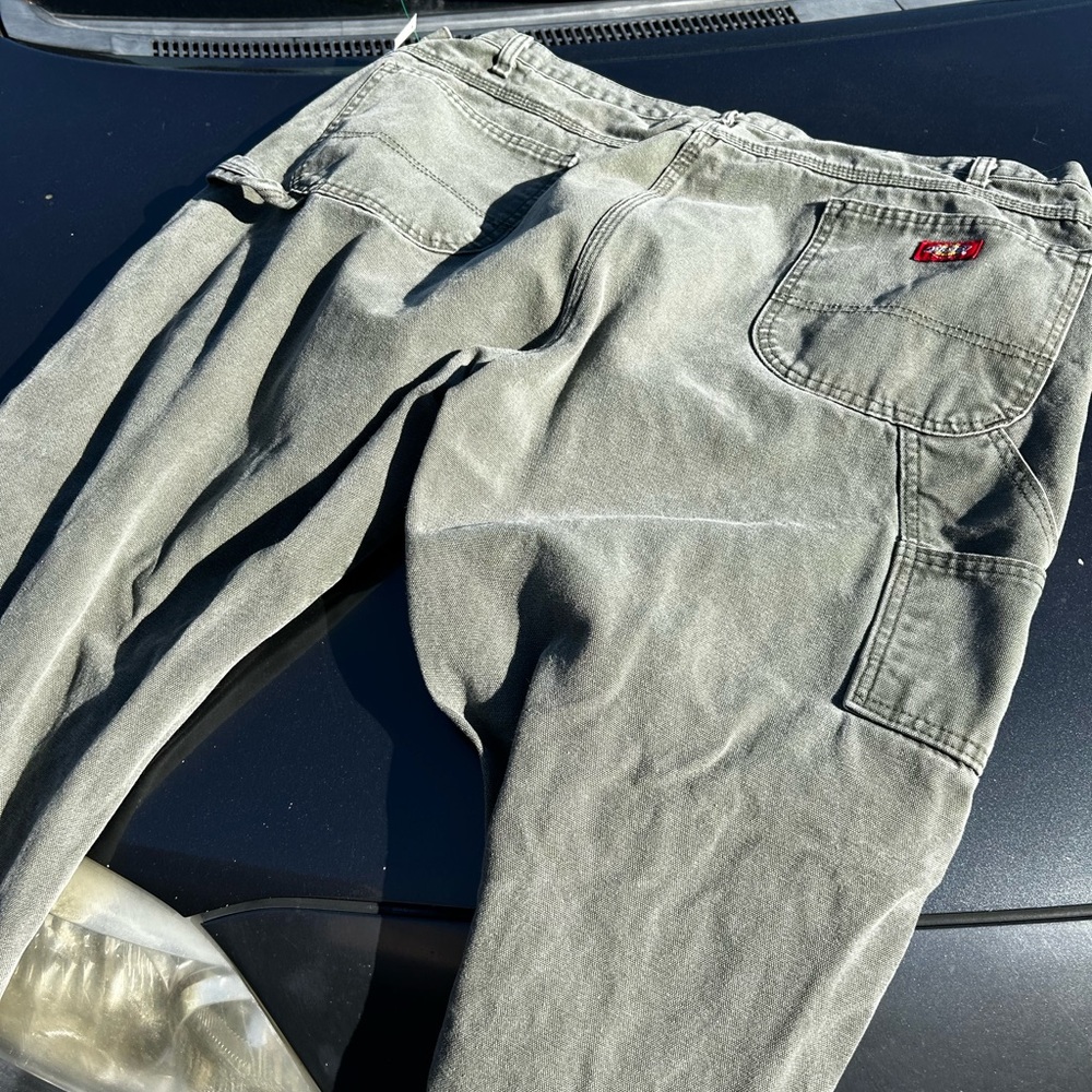 Green dickies workwear pants size 44